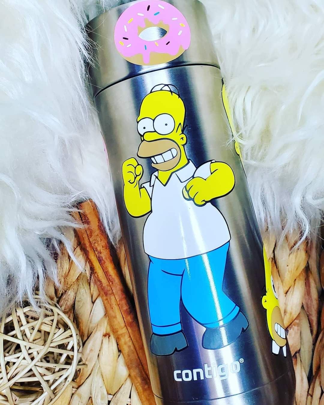 Homer Simpson contigo Thermos