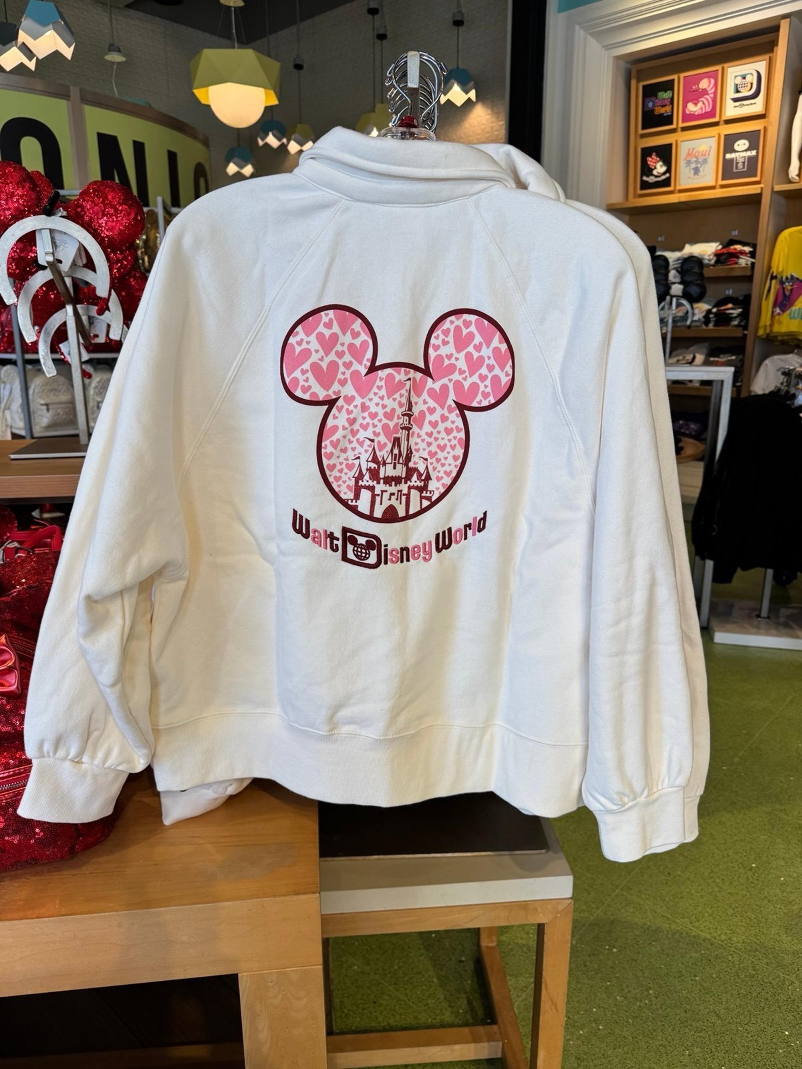 Disney Parks 2025 Walt Disney World Valentines Sweatshirt