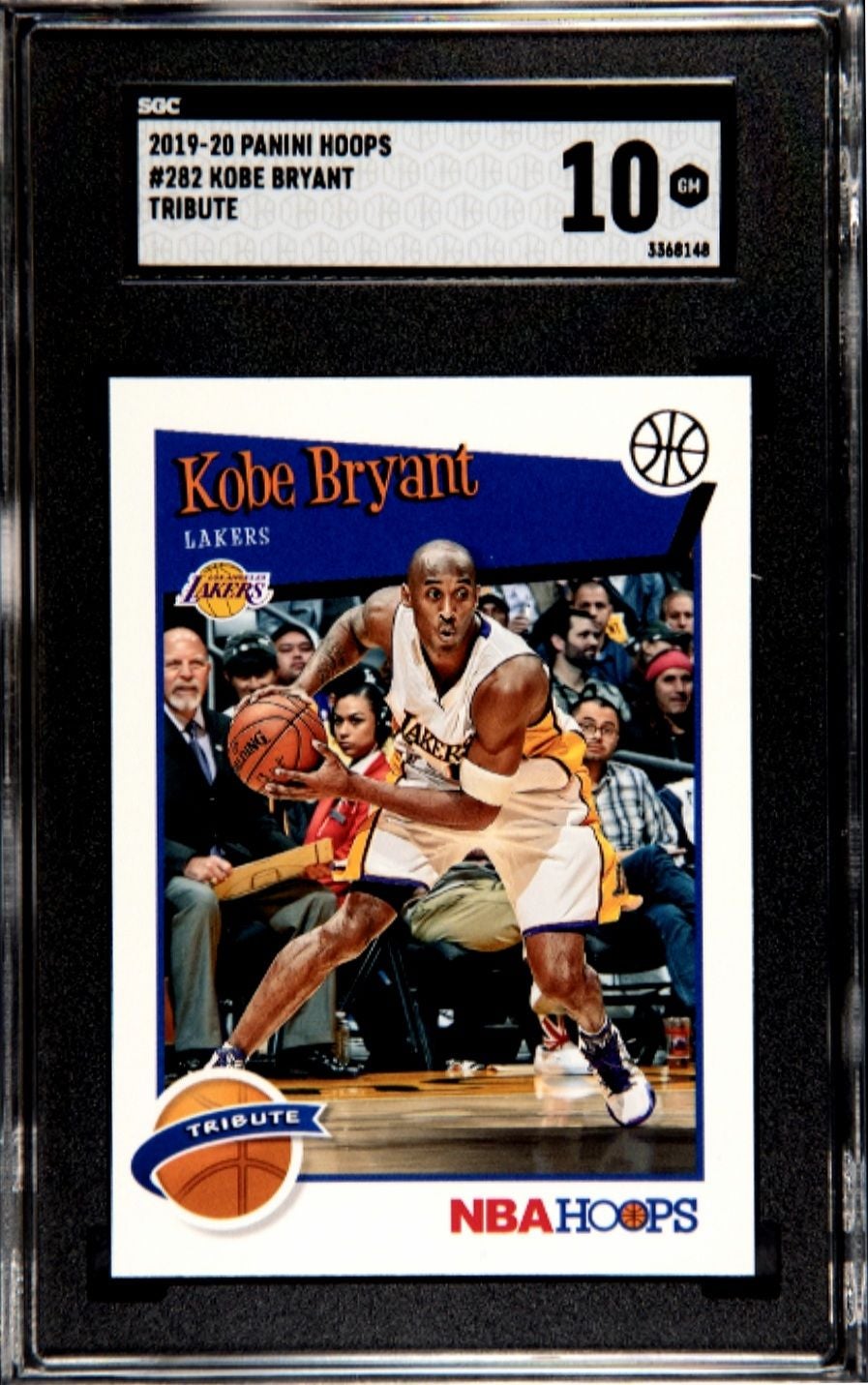 KOBE BRYANT TRIBUTE SGC 10 GEM MINT