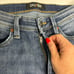 Du/er L2X Slim Fit 32x32 Blue Medium Wash Jeans