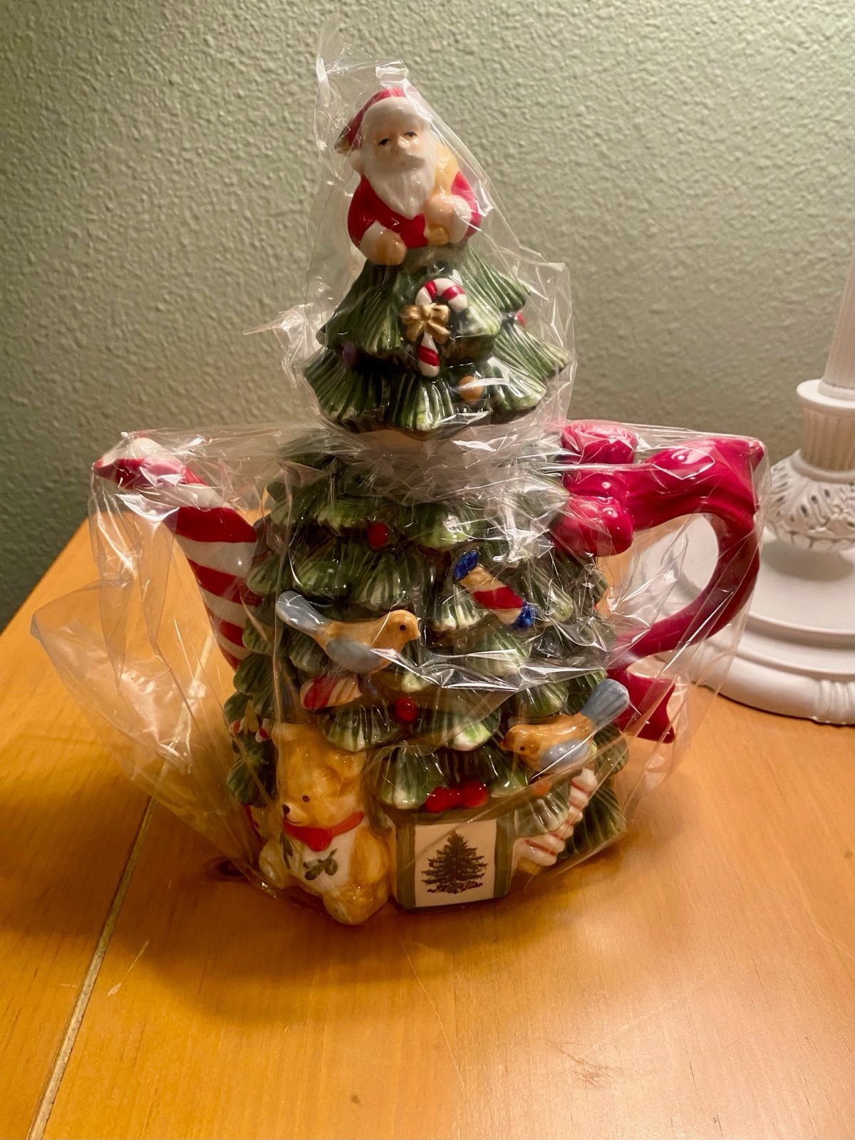 NEW Spode Christmas Tree Teapot