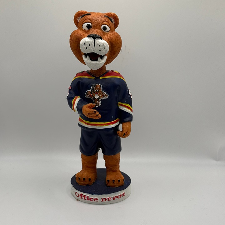 2007 OFFICE DEPOT *STANLEY C. PANTHER* FLORIDA PANTHERS SGA BOBBLE HEAD