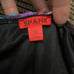 Spanx One Piece Draped Swimsuit Slimming Waist Control pink art deco