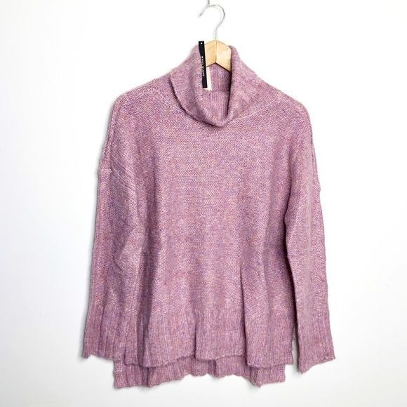 PHILOSOPHY heathered lavender turtleneck sweater