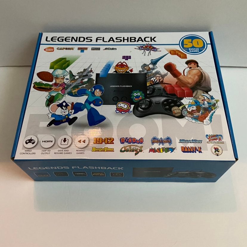 Legends Flashback Console & 50 Games