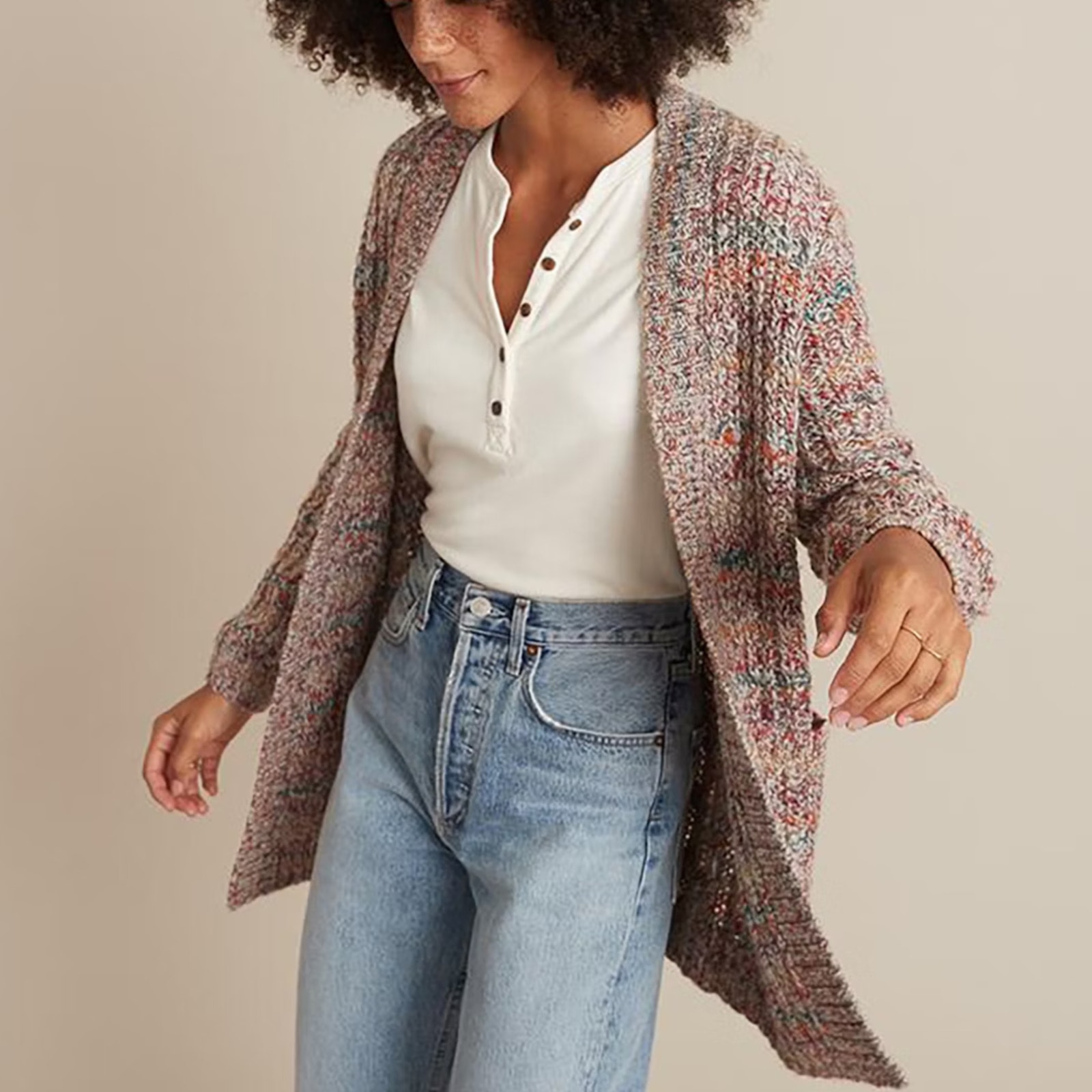 22aw Y's SLASHED HIGHNECK KNIT PULLOVER