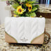 Kate Spade White and Tan Purse