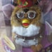 Vintage Furby Electronic Interactive Tiger 1999 Brown White Grey