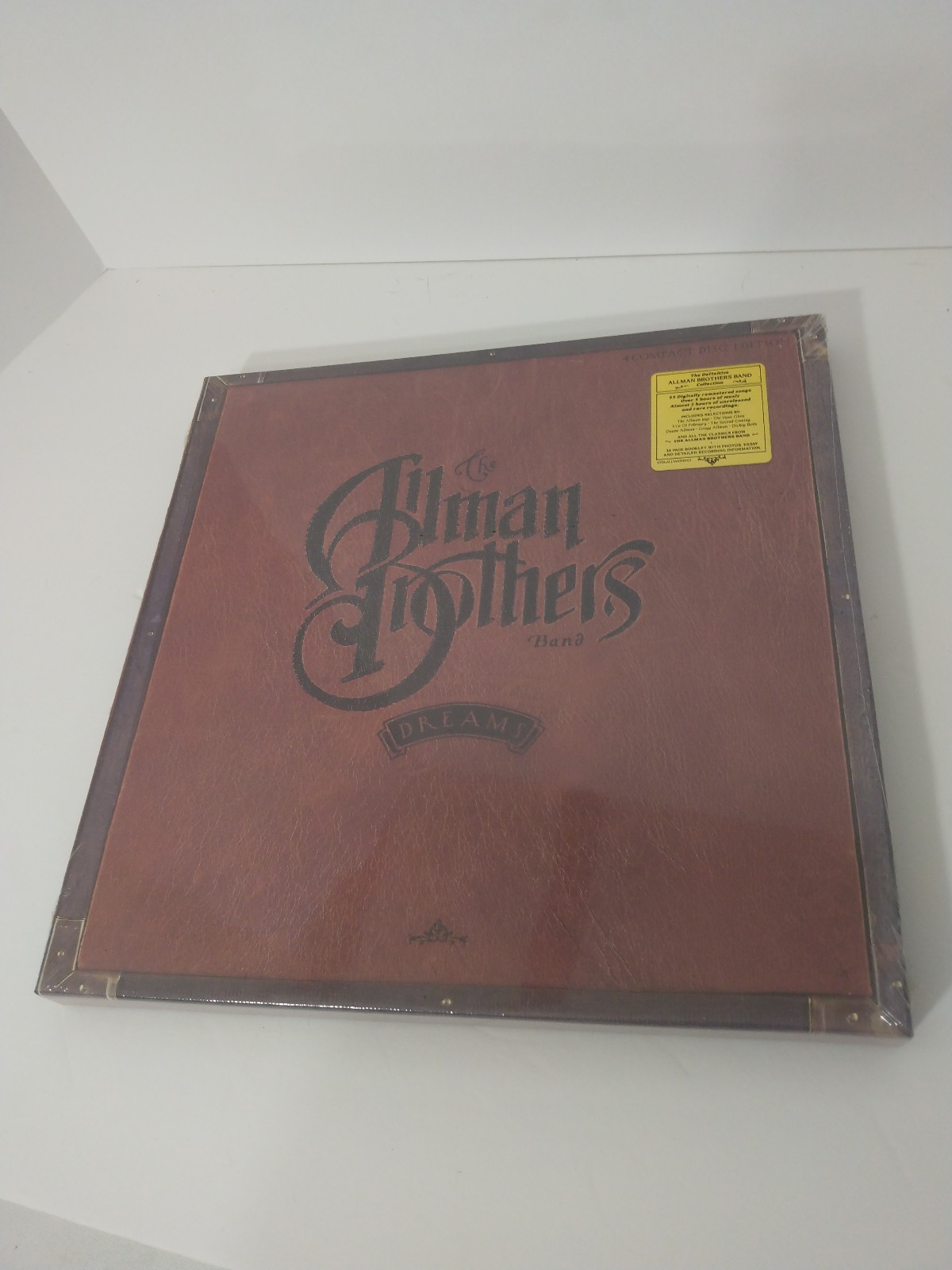 New Sealed Hype Allman Brothers Band Dreams 4-CD Vintage 1989 Box Set