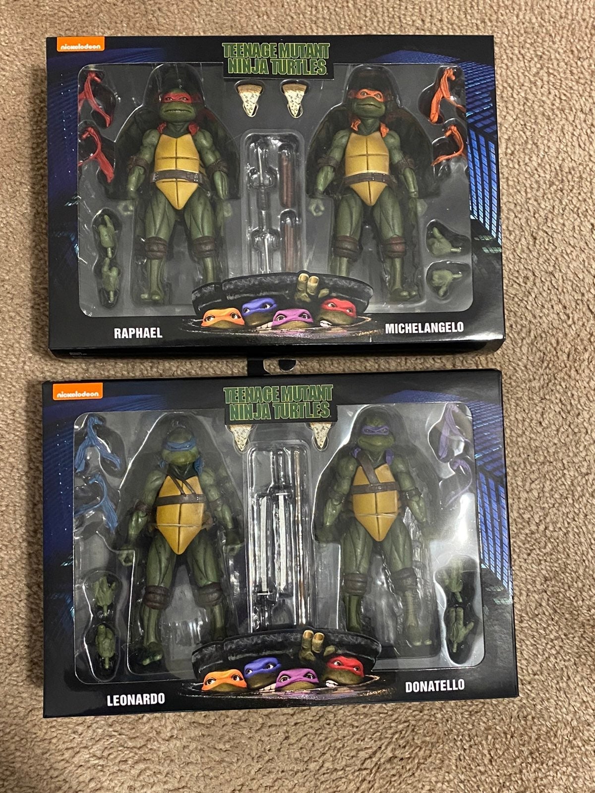 Neca Teenage mutant ninja turtles (Lot of 2)