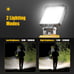 32W 3200LM LED Work Light for Dewalt Max 20V Battery, Portable Cordless LED