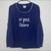 Kate Spade Navy Blue “In Your Dreams” PJ Top