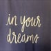 Kate Spade Navy Blue “In Your Dreams” PJ Top