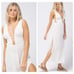 NEW L Space Womens Kira Maxi Dress Swimsuit Cover Up White Size Small-145