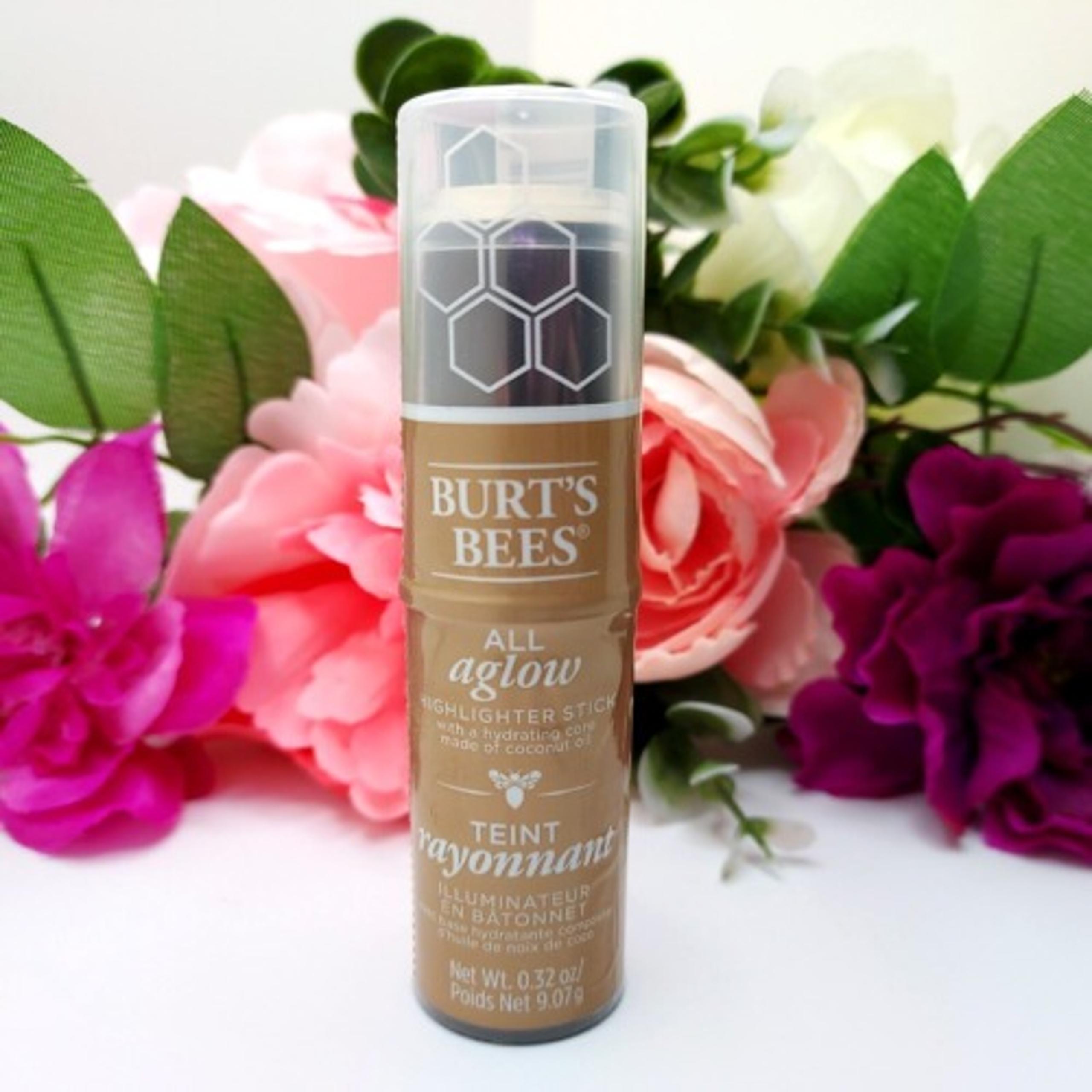 Bronzer & Highlighter Stick Burt's Bees All Aglow .32oz Opal Mist NEW Sealed