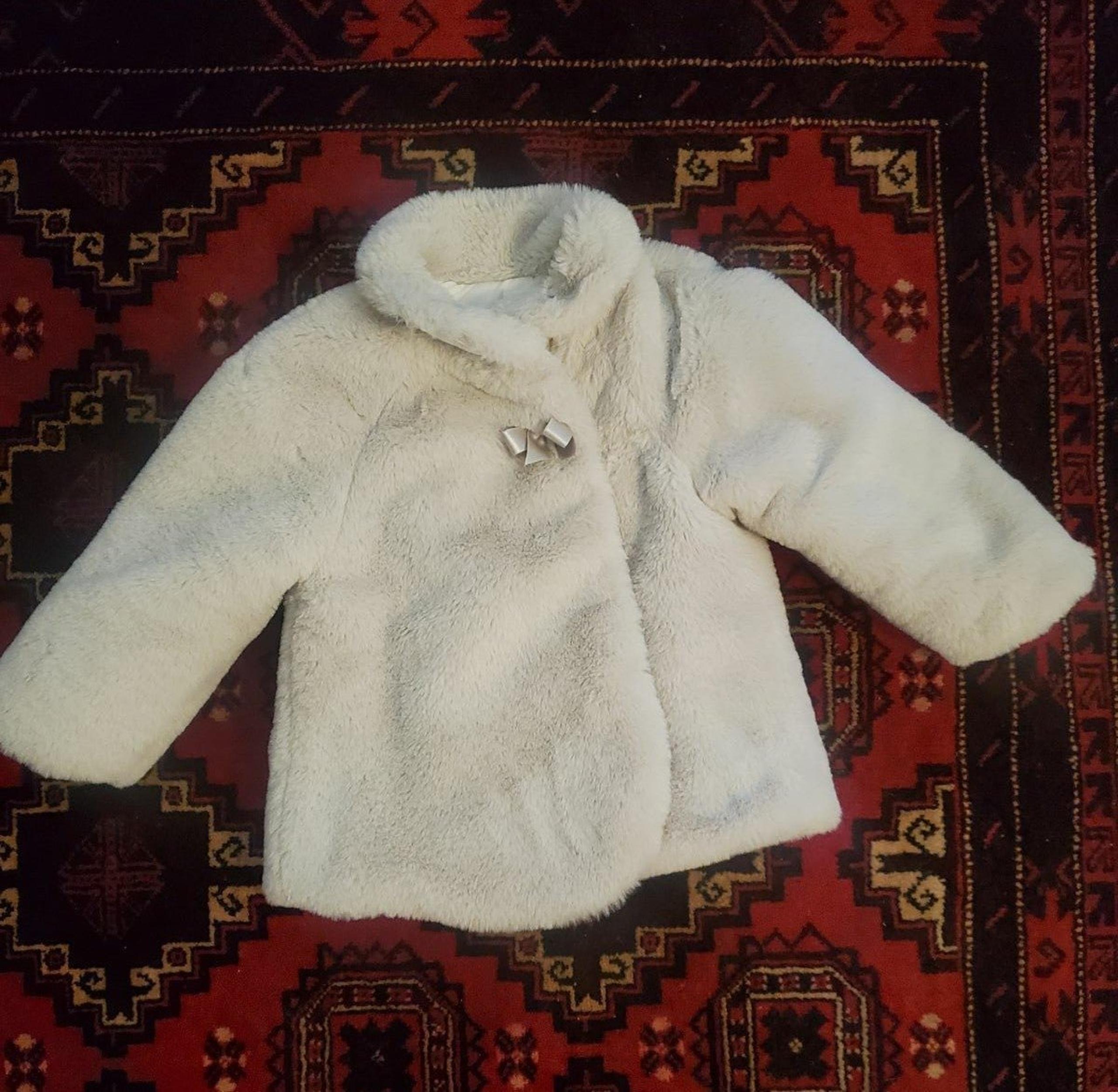 Mayoral Faux Fur coat 18m