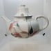 mikasa Continental F 3003 Silk Flowers Teapot Made in Japan ~Vintage~