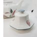 mikasa Continental F 3003 Silk Flowers Teapot Made in Japan ~Vintage~