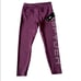 NWT SPYDER SPELL OUT HIGH WAISTED LEGGINGS PURPLE LARGE