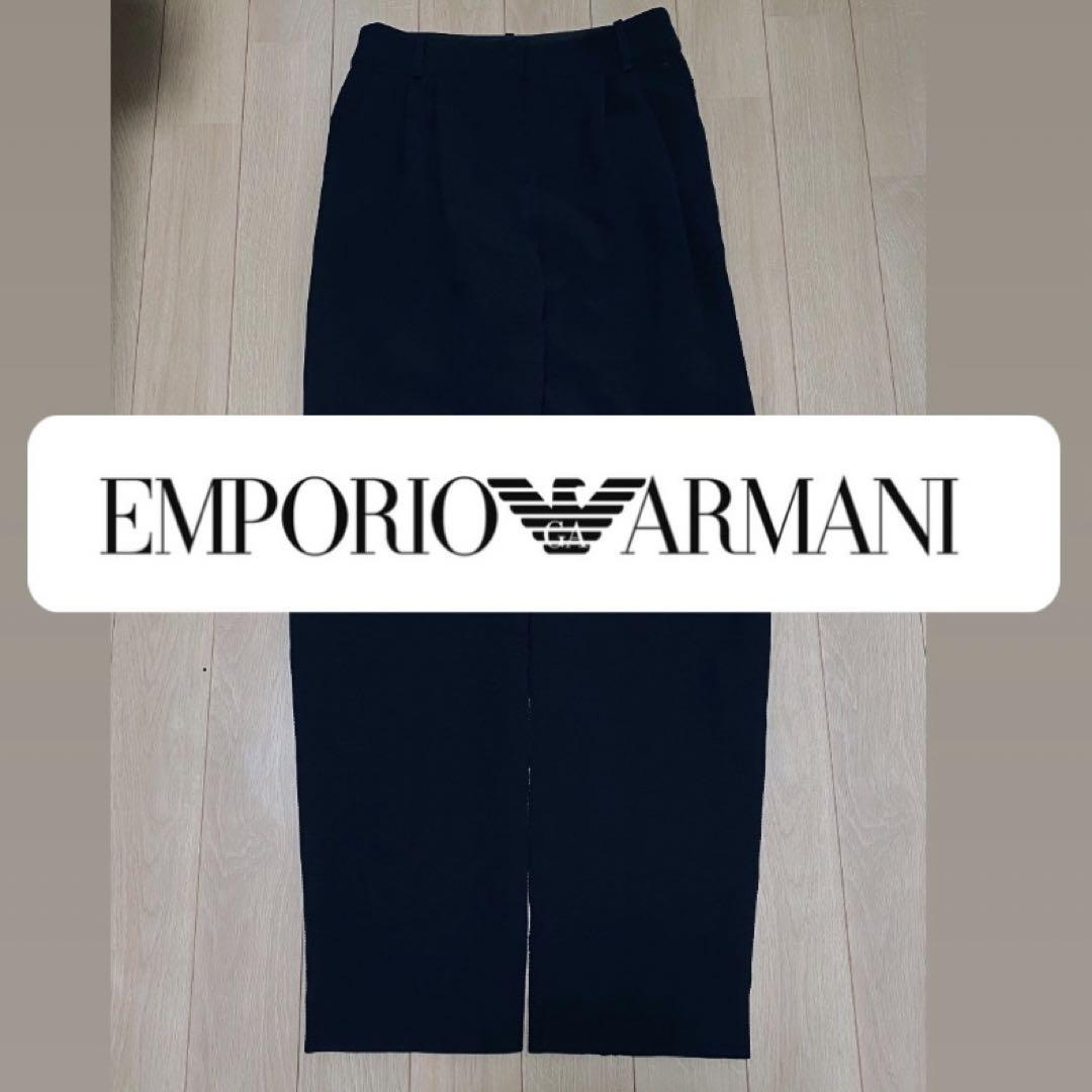 高評価なギフト ARMANI EMPORIO Wide archive Slacks パンツ