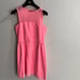 Sandro Paris Spring 24 Collection Pink Illusion Mesh Fitted Dress Size 6