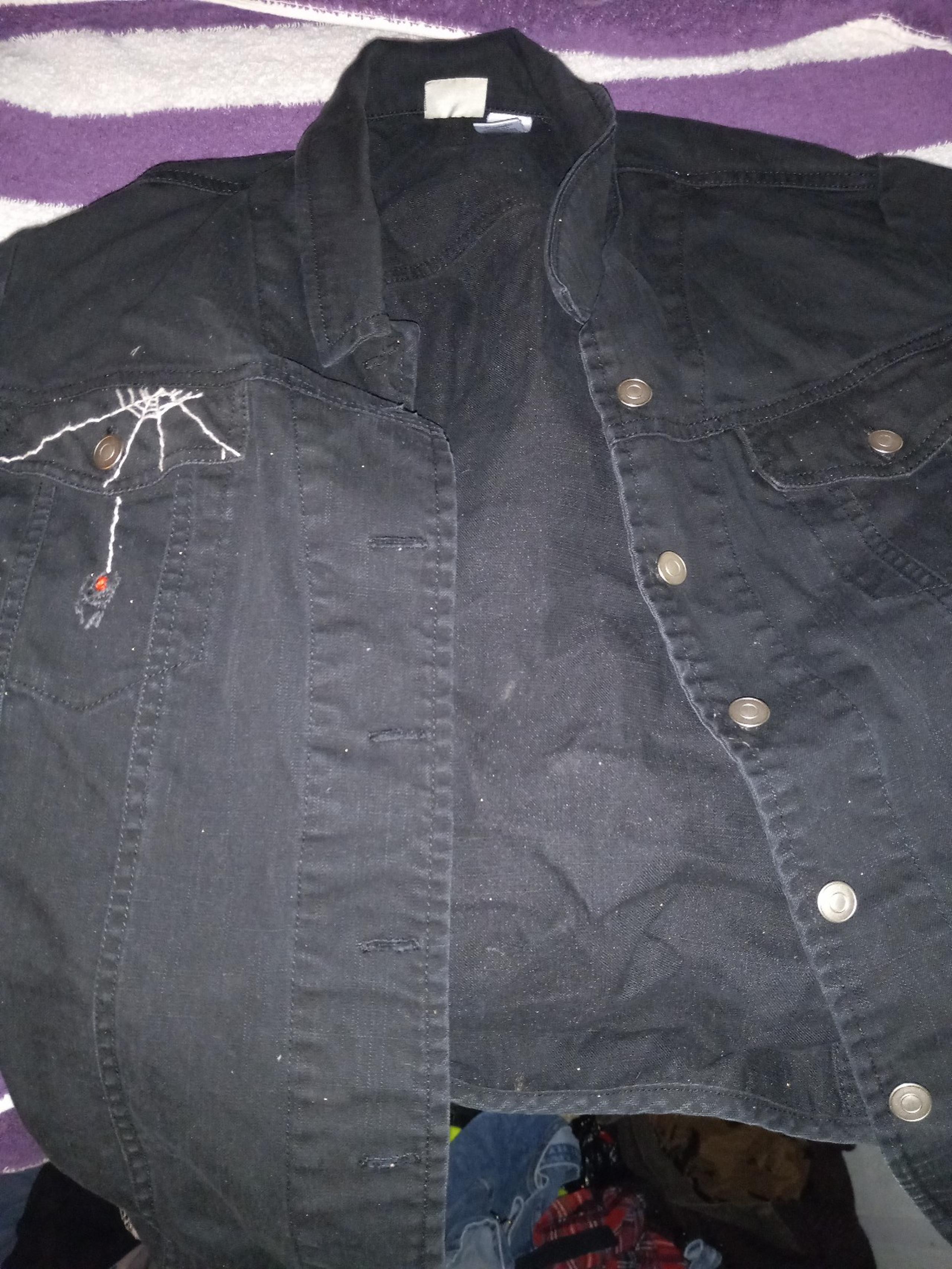Black Falls Creek Black Widow jacket denim
