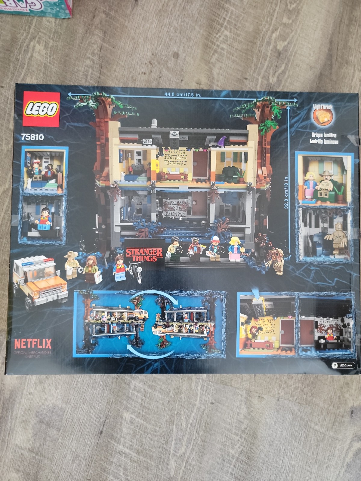 RETIRED 75810 LEGO Stranger Things The Upside Down