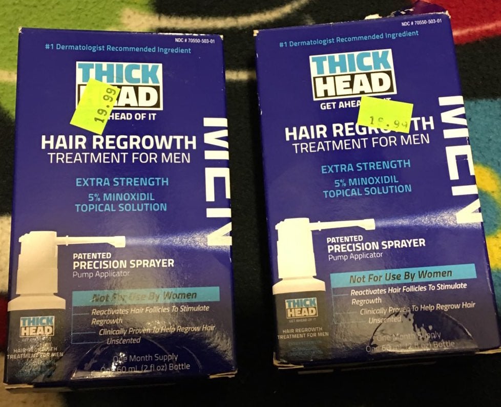 BNIP THICK HEAD FOR MEN BUNDLE LOT
