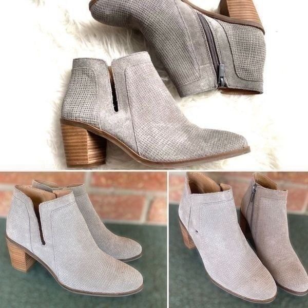 Lucky Brand Ponic Booties Size 7.5