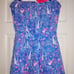 Lilly Pulitzer Jace Strapless Romper Sailabration Patriotic July 4th XS NWT