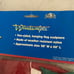 1997 Windsculpts Looney Tunes Tasmanian Devil Taz in Present' Flag Sculpture New