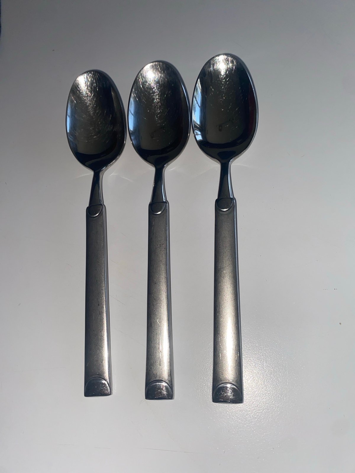 Vintage Cambridge Premier Sand 2004 Tablespoons (3) 18/8 Stainless