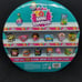 Mini brands toys collector's case with 19 minis including 2 rare