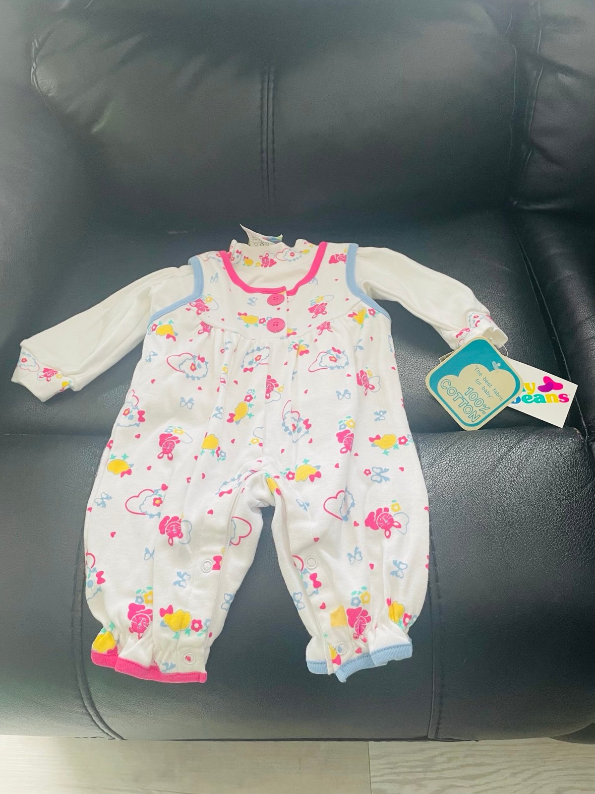 Vintage Baby Girl Clothes New Child jelly beans 100% cotton