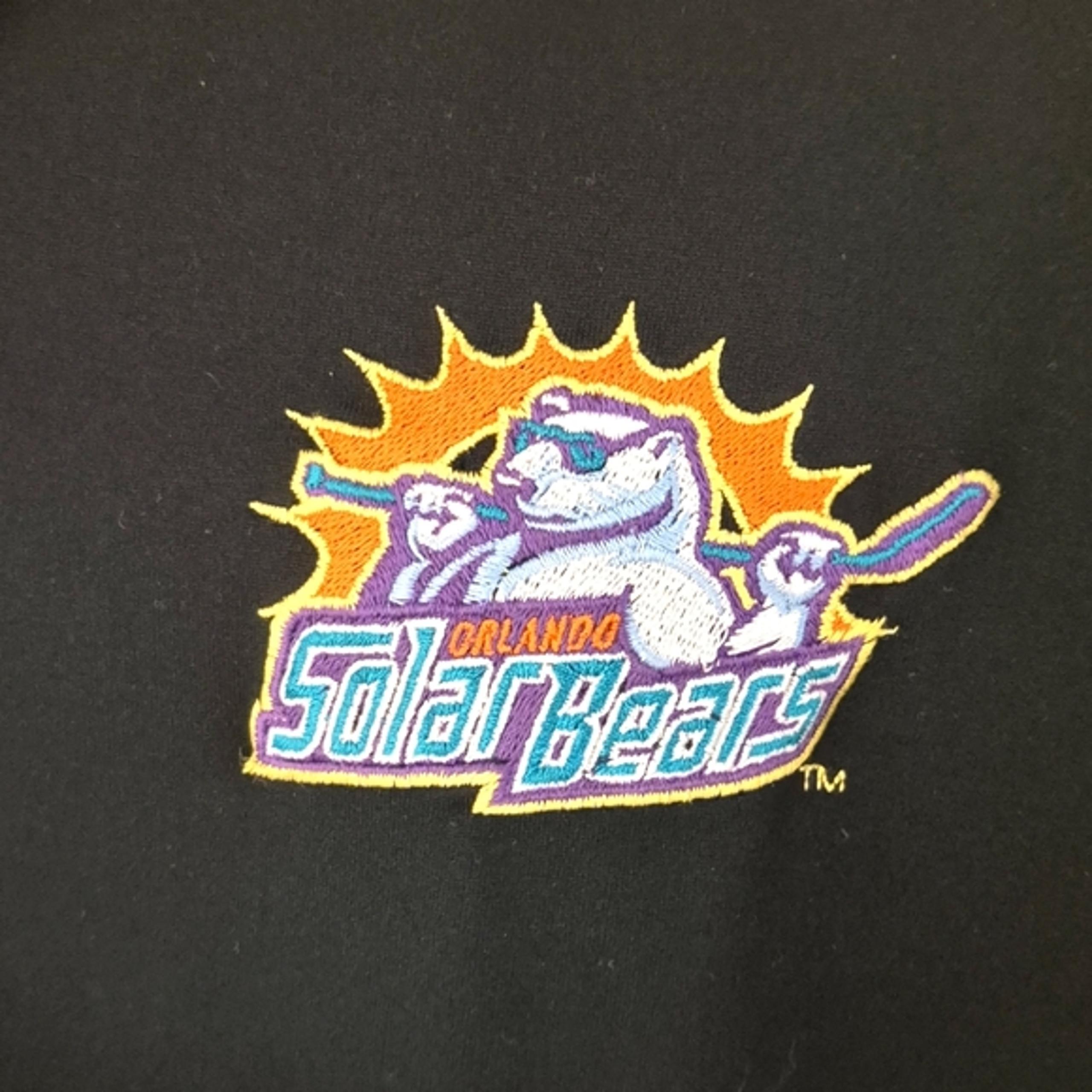 Orlando Solar Bears Black Polo Shirt