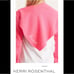 Neon Pink Kerri Rosenthal Cashmere Hig Shrug Sweater