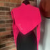 Neon Pink Kerri Rosenthal Cashmere Hig Shrug Sweater