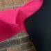 Neon Pink Kerri Rosenthal Cashmere Hig Shrug Sweater