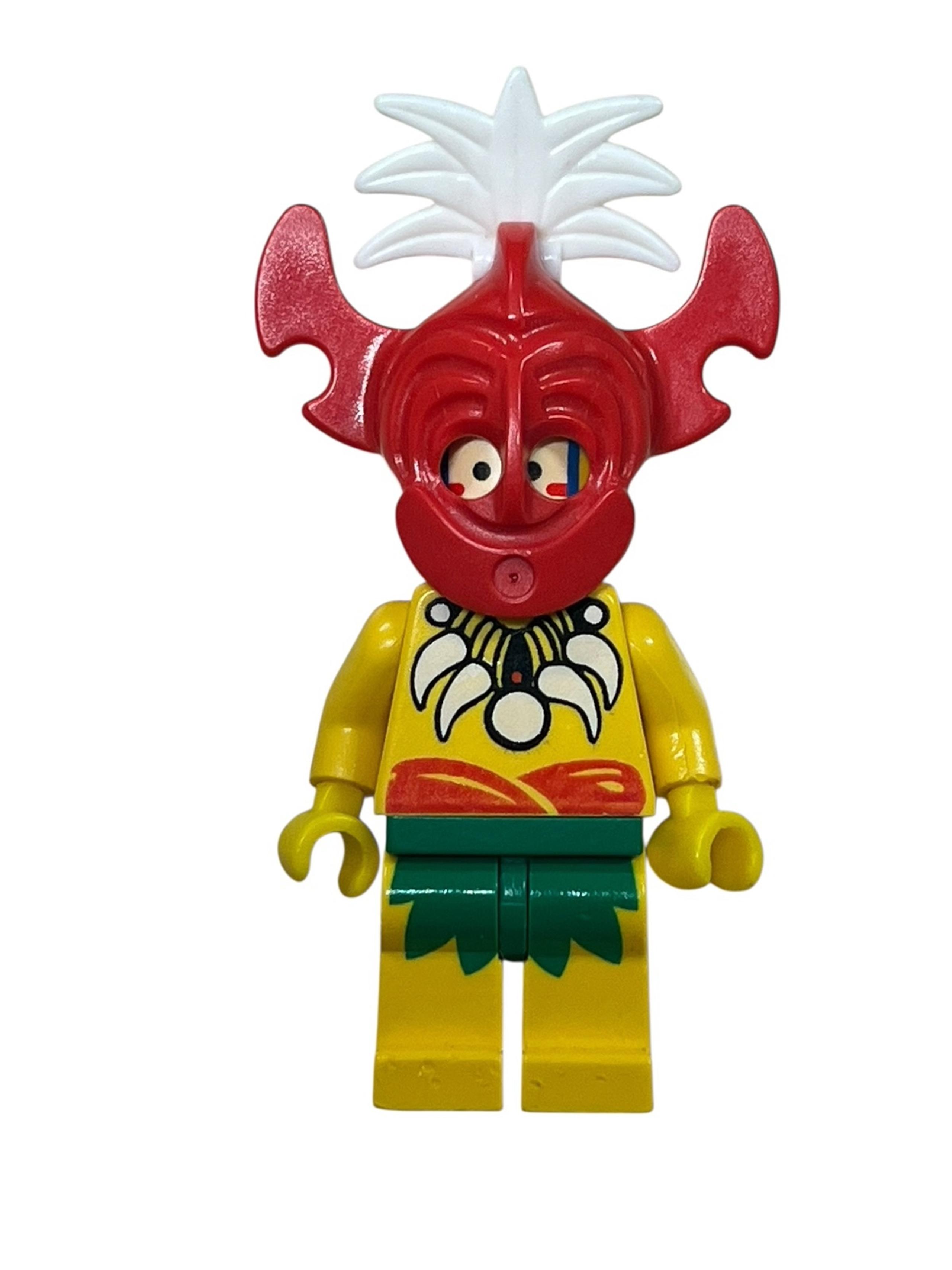 LEGO Pirates Islanders, Islander King Kahuka Minifigure pi068 Vintage