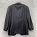 Canali Tessuto Blazer Men 42R Black Wool Sport Coat Italy Corpcore Office Formal