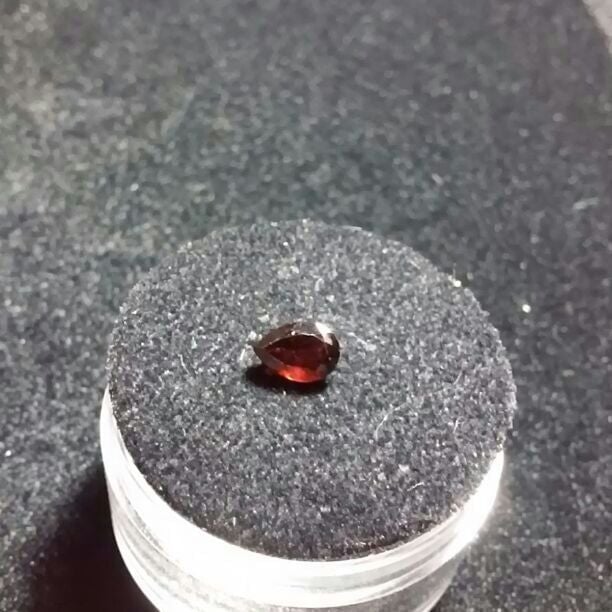 Natural Rare Rhodolite Garnet Pear Cut