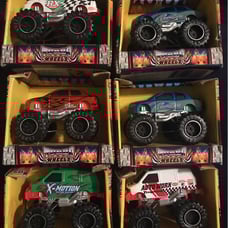 6 piece set turbo wheels 3” die cast monster truck,race cars,van new