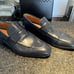 Ted Baker Benjy Penny Loafer Mens US 10.5 Leather Slip On Dress Casual Italy