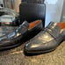 Ted Baker Benjy Penny Loafer Mens US 10.5 Leather Slip On Dress Casual Italy