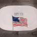 rae dunn happy fourth plate