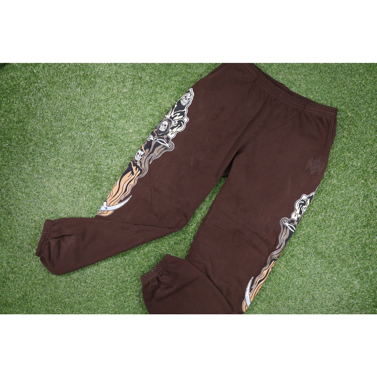 Warren Lotas 3 Reaper Sweatpants Brown Size XL