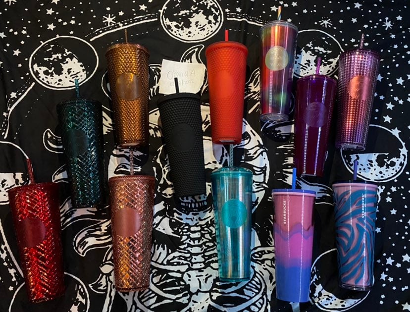 Starbucks tumblers
