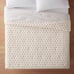 King Lofty Cotton Slub Woodblock Print Floral Quilt Off White/Mauve – Threshold™