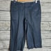 Calvin Klein Jeans Black Womens Classic Fit Capri Shorts Size 8