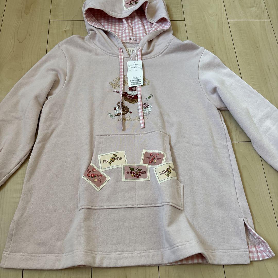 Pink House Hoodie Tunic